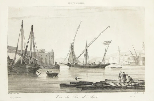 France maritime print - -, 1840s