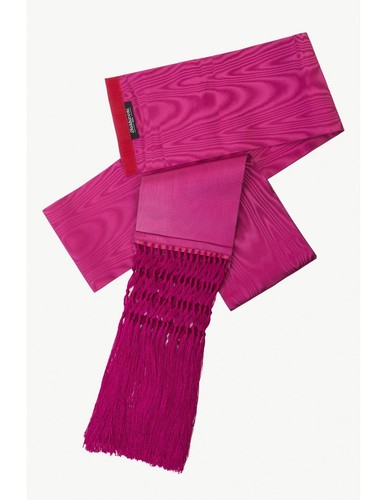 Moire purple sash - purple,