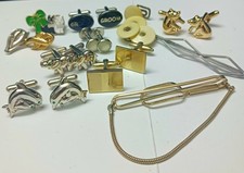 Gents Cufflinks Tie Pins Tie