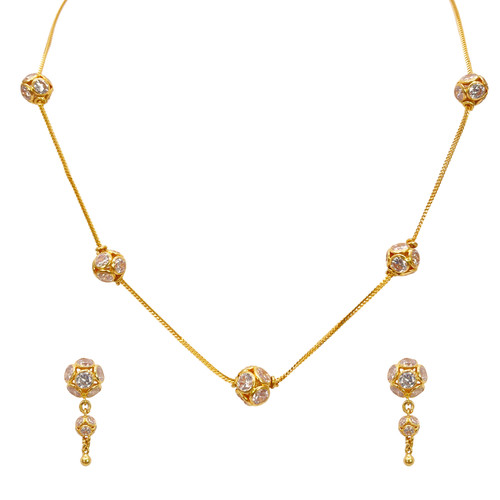 22ct yellow gold - gold, five