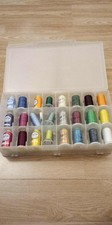 48 Used Madeira, Robison Anton, Marathon, and others Embroidery Machine thread