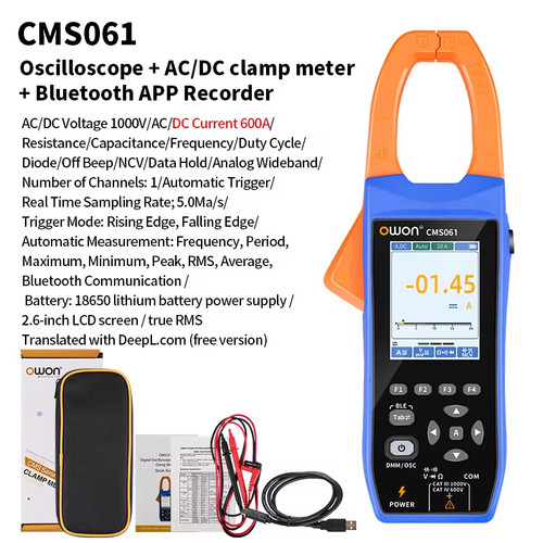 Owon cms101 1000a - owon, ac/dc