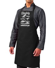 Daddy You Are The Best dinosaur Fathers day BBQ Apron For Dad, Cooking Apron