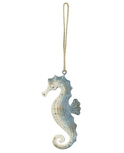 Metal wall hanging seahorse - hanging,