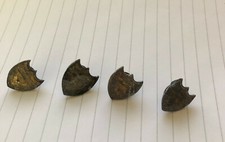 DOM PERIGNON CHAMPAGNE VINTAGE  LAPEL TIE  PIN 1970S RARE COLLECTIBLE USED X 4