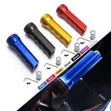Aluminium Racing Auto Car Hand Brake Sleeve Anti Slip Handbrake Handle Protector