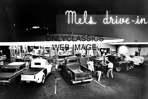 Mels drive diner 8x12 photo - diner,