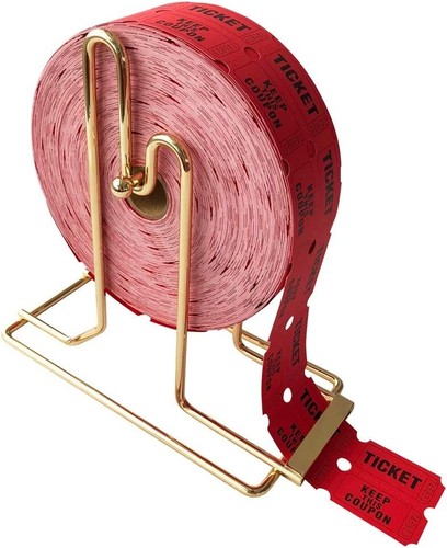 Roll ticket dispenser raffle - ticket,