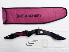 KAP Cyclone Archery Recurve Riser - 25" - Right Handed - Black - ILF Fitting