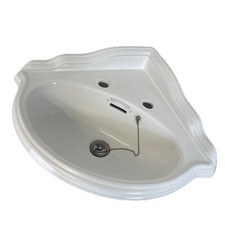 Vintage reclaimed corner sink - reclaimed,