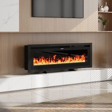 42'' LED Fireplace Media Wall