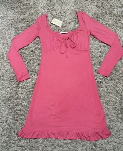 Mango coral pink short - pink, dress