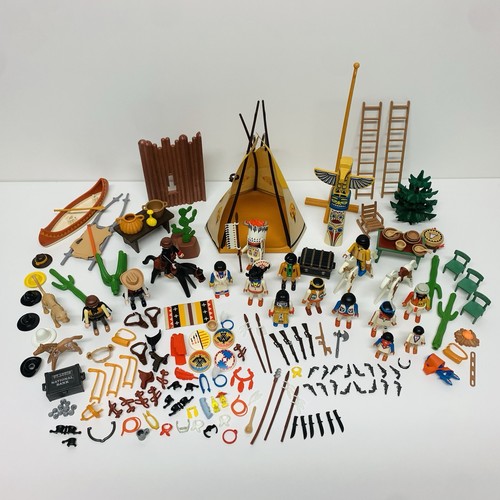 Playmobil cowboys indians - &,