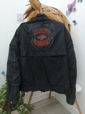 Embroidered Harley Davidson Soft Shell Windbreaker Jacket L Riding /weekend Wear