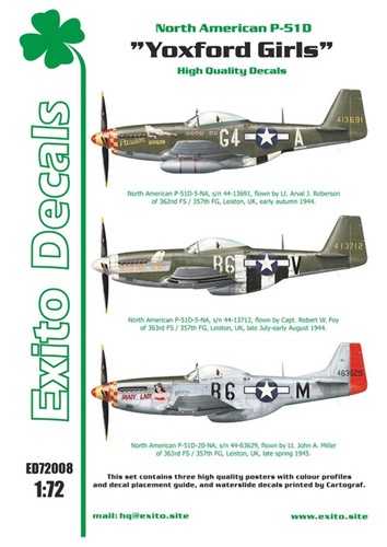 Exito decals ed72008 72 - ed72008, 1:72