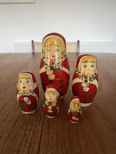 Vintage Wooden Hand Painted