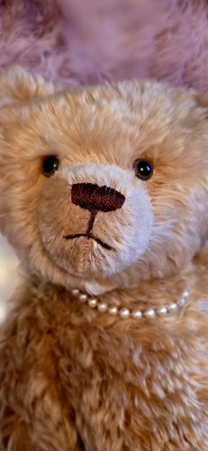 Handmade 1995 mohair teddy - 1995,