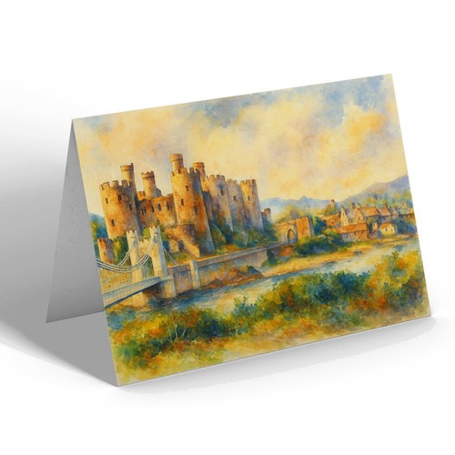 Notelet conway castle - notelet,