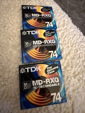 tdk md rxg 74 3 new unopened