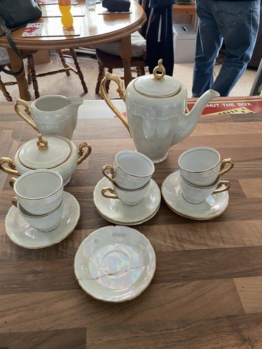 Vintage porcelain tea - vintage,