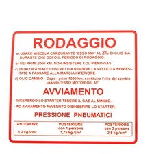 Sticker Rodaggio driveway