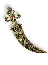 Vintage Antiqued Gold Tone