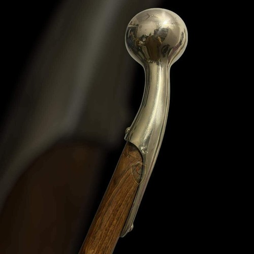 Victorian hiking cane brass - victorian,