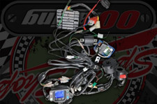Sachs Madass 50 & 125 full wiring package for bikes with 55w head lights