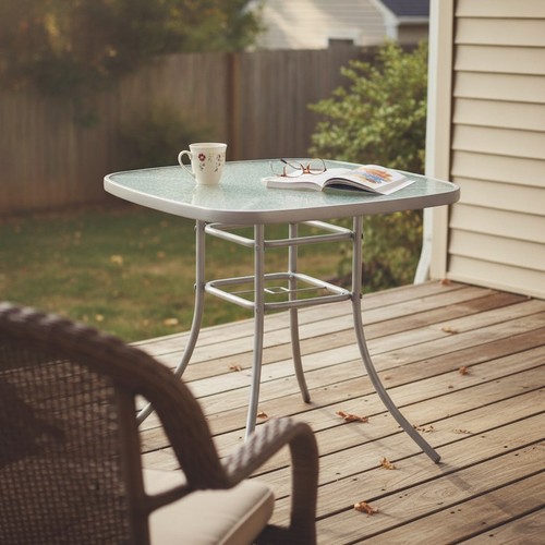 Garden patio table 80x80cm - table,