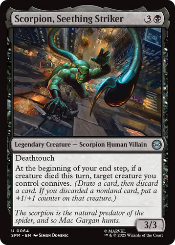 Scorpion seething striker mtg - scorpion,,