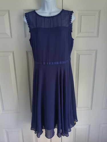 Hobbs size chiffon overlay - size, 14