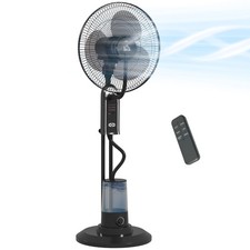 HOMCOM Spray Misting Fan