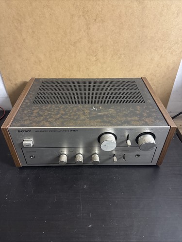 Vintage sony 1630 - vintage, ta-1630