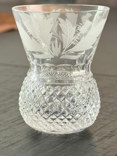 Edinburgh crystal thistle - edinburgh,