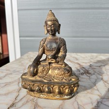 a Finely Cast Bronze Buddha