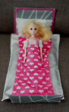 Barbie Doll Bed & Bedding Set