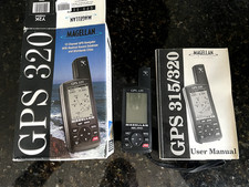 Magellan GPS 320 - an early handheld satellite navigation device