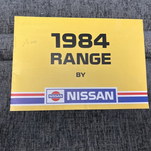 1984 nissan range - nissan,