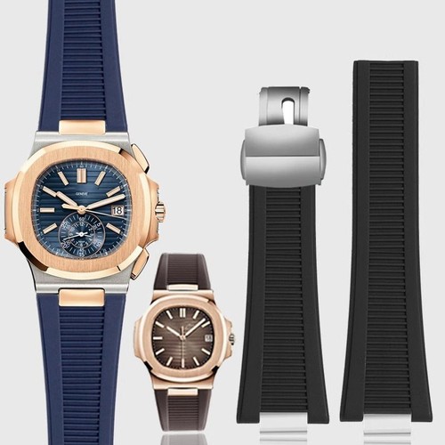 Silicone rubber watchband - silicone, fit