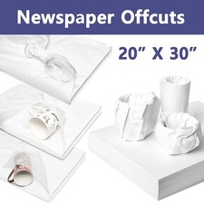 White Newspaper Offcuts Paper