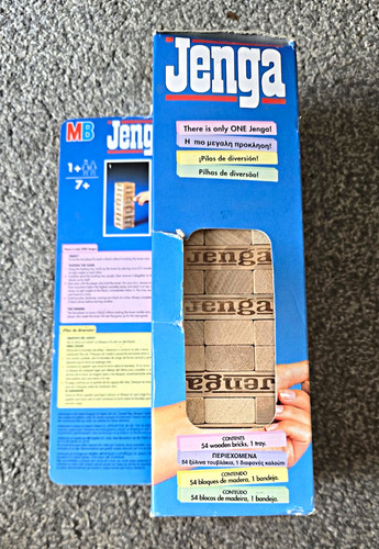 Vintage jenga game - jenga,