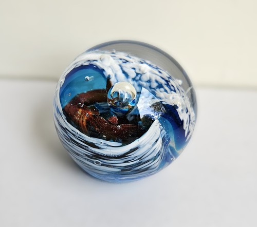 Handmade ocean wave glass - wave,