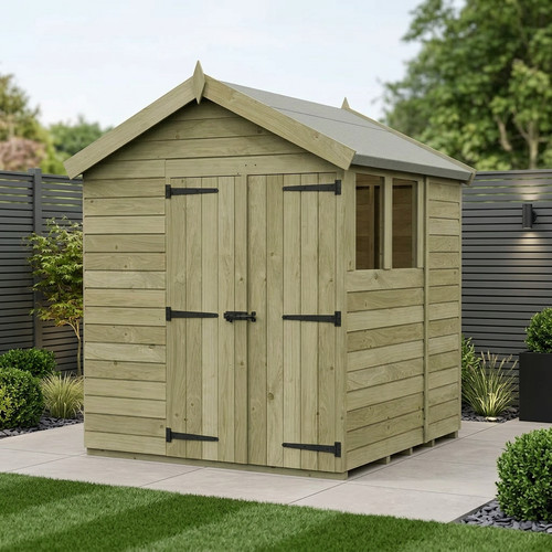 Apex shed double door - x, (double