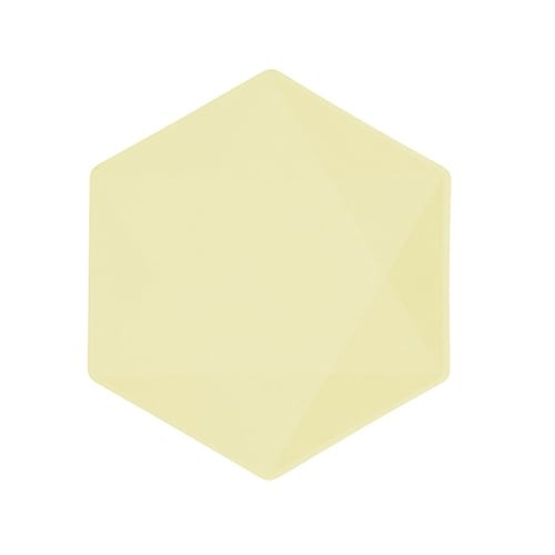 Muted yellow compostable - muted,