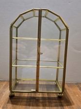 Vtg Arched Top Double Door