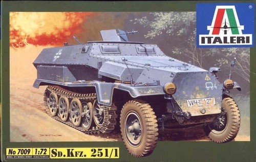 Italeri 7009 kfz - sd.kfz, 251/1