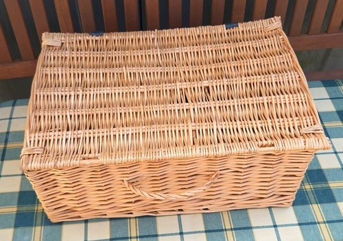 Wicker picnic basket - wicker, basket/hamper