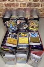 50 Pokémon Cards + Free Mini Tin | 40 C/UC + 10 Holos | Random Bundle Pack