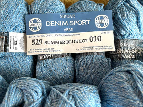 1000gms sirdar denim sport - 1000gms,