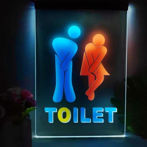 Funny toilet entrance - funny,